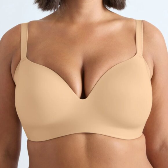 EUC Knix WingWoman Contour Bra 6+ (36E, 36F, 36G, 38DD) Warm Sand Beige - Picture 13 of 14